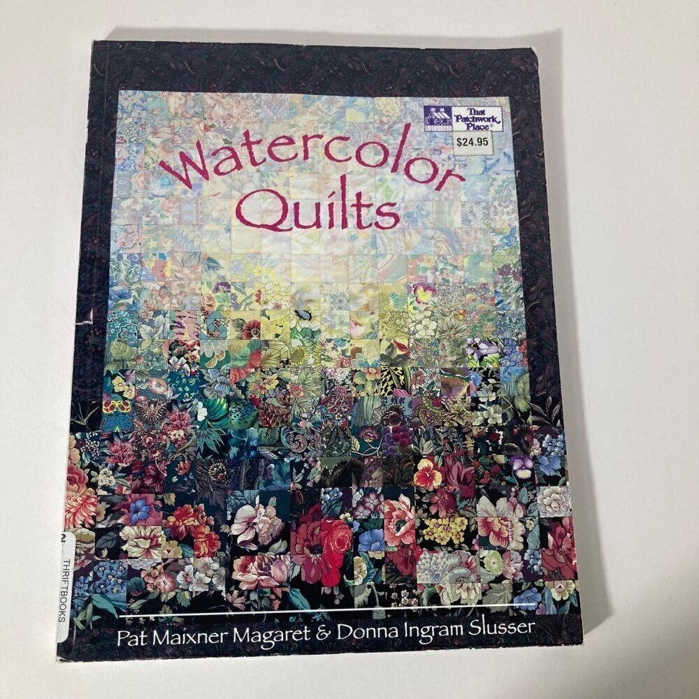 Watercolor Quilts‎ 1993 Pattern Book Magaret & Slusser 8 x 11